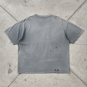 T-shirt en coton ample et unisexe, style streetwear, avec un motif estival joyeux d'inspiration européenne et américaine - Product Image 2