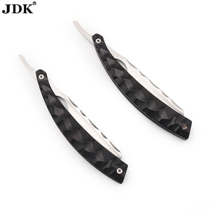 Private Label Classic Straight Edge Barber <strong>Razor</strong> For Close Shaving Salon Quality <strong>Men's</strong> Beard <strong>Cut</strong> <strong>Throat</strong> Finger <strong>Razor</strong> - Product Image 4