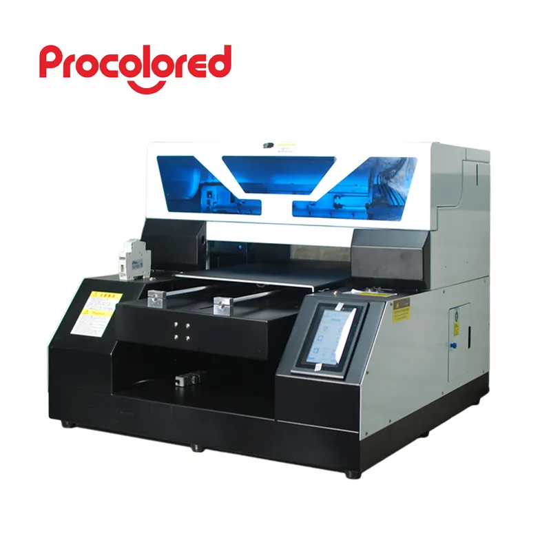 Mesin Digital Harga Yang Menguntungkan A3 Kartu UV Flatbed Printer untuk Kasus Telepon/Bola/Akrilik/Kertas/Logam/Silinder