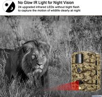 Bestok – caméra de jeu de chasse 16MP 1080P étanche, caméra de reconnaissance de chasse activée par le mouvement pour la surveillance de la faune