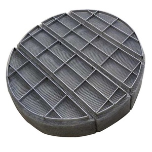Almohadillas de malla de eliminador de niebla de filtro de alta calidad Almohadilla de malla de punto de acero inoxidable Tipo de almohadilla antivaho - Product Image 1