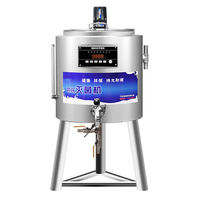 Machine de pasteurisation JT pour yaourt, lait, jus et bière, haute productivité, équipement avec réservoirs de 10L à 150L