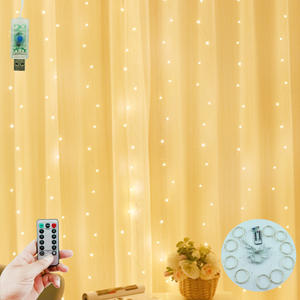 Twinkle 3*3 <span class=keywords><strong>M</strong></span> 9,84*9,84 Ft 300 LED Kupferdraht USB-betriebene Mini-Lichterkette für Weihnachten, Hochzeit, Ramadan, Eid, Party-Dekoration - Product Image 1