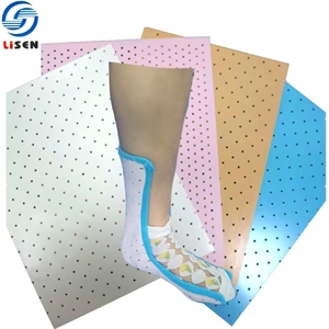 جبيرة جراحية خفيفة الوزن من مادة PCL الرقيقة بسمك <span class=keywords><strong>3</strong></span>.2 مم من LISEN P-001 مع إغلاق بخطاف وحلقة لإعادة تأهيل الكسور والإصابات - Product Image 5