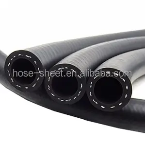 SBR Rubber Yellow color AIR/WATER HOSE 1/4"-2" WP 20bar rubber braided water hose LPG hose Rubber water pipe