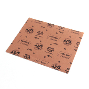 P80-P1500 wasserdichtes Sandpapier mit Körnung A275 Anpassbare OEM-Aluminiumoxid-Schleif schleif folie Rechteckform - Product Image 3