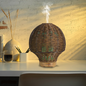 جهاز مرطب الهواء بالموجات فوق الصوتية بإضاءة ليد بخاخات ملونة بخاخ محمول للمنزل - Product Image 1