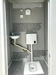 Baño Portátil Móvil con Panel Sándwich Aislado, Casa Pequeña para Exteriores, Jardín, Área de Camping, Envío Inmediato - Product Image 4
