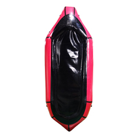 Les Packrafts classiques avec pont en eau vive amovible ouvert pour les voyages en arrière-pays Bikerafting Trip