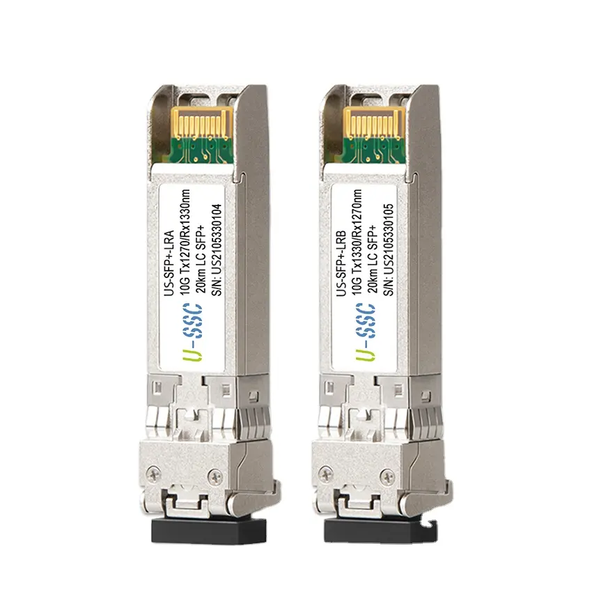 Modul SFP penerima optik BiDi SFP + 1270nm/1330nm DDM 20KM LC Bidirectional