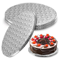 Plateau à gâteau rond ou carré en MDF, personnalisé OEM, de 4 à 20 pouces, imperméable