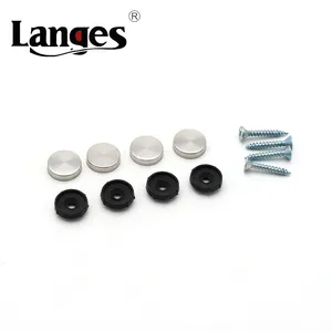 Sign Advertising Plastic Stainless Steel Cap Cover Decorative Mirror Screw Nails