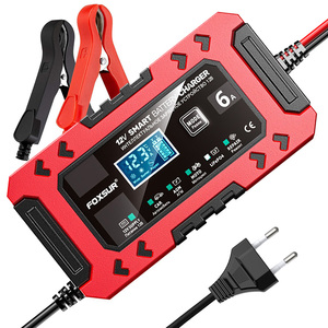 新产品<span class=keywords><strong>2026</strong></span>款汽车电池充电器12V 6A 从0V开始启动通用型Lifepo4铅酸电池充电器带电源 - Product Image 5