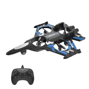 Avión RC de Espuma SJY-LH-X92 con Luces LED de Colores, Avión con Giro de 360°, Avión de Combate para Principiantes, Planeador RC Fácil de Volar, Juguetes de Aviones RC - Product Image 1