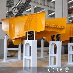 Alimentateur vibrant linéaire GZD avec moteur à roulement, haute efficacité, pour les opérations d'agrégats et de carrières - Product Image 2