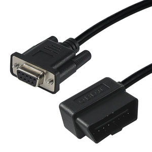 Cáp chuyển đổi chẩn đoán OBD-II sang DB9 cho các công cụ lập trình và quét xe ECU 16-pin đến Đầu nối cổng nối tiếp - Product Image 1