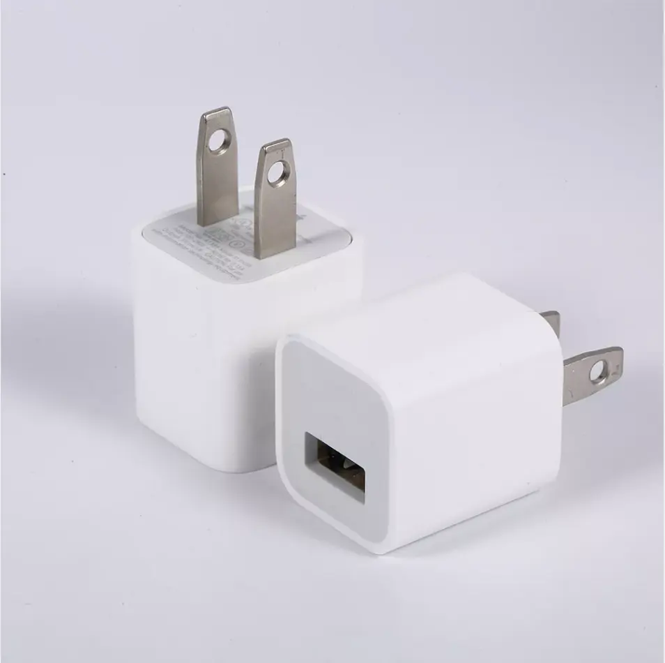 Pogo Factory Price Mini 5V 1A USB charger EU Wall Chargers Single Port Mobile Phone Fast Adapter With CE