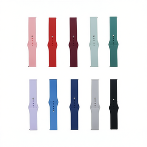 Bracelet universel en silicone pour montre intelligente, 22 mm, coloré, bracelet de remplacement pour appareils portables - Product Image 2