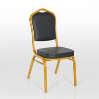 Silla Directa de Fábrica, Fabricante OEM ODM, Proveedor Mayorista, Silla Metálica para Hotel, Banquete, Certificación BIFMA CE, Interior, MOQ 5, Personalizable