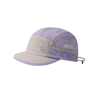 Topi Bisbol Luar Ruangan Cepat Kering dan Bernapas dengan Perlindungan UV Musim Panas Warna Cerah untuk Wanita Pasangan