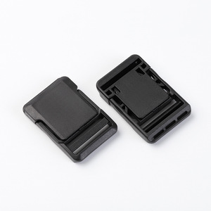 Jiuyuan Plastic Buckle 25mm Inner Diameter Black Solid Color Convenient Wear Resistant Backpack Luggage Waist <b>Bag</b> <b>Accessory</b> - Product Image 3