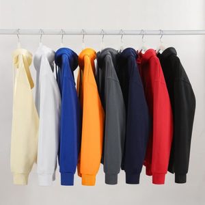 Felpe <span class=keywords><strong>con</strong></span> <span class=keywords><strong>Cappuccio</strong></span> da <span class=keywords><strong>Uomo</strong></span> 100% Cotone Stile Hip Hop Streetwear <span class=keywords><strong>con</strong></span> Coulisse Stampa a Rilievo Logo Personalizzato Pullover da <span class=keywords><strong>Uomo</strong></span> <span class=keywords><strong>con</strong></span> <span class=keywords><strong>Cappuccio</strong></span> - Product Image 2