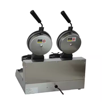 Machine à gaufres circulaires UFO professionnelle, machine à sandwichs commerciale, machine à pâtisserie en acier inoxydable, petite et efficace