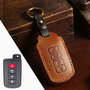 Funda protectora para llave de coche, accesorios para Corolla Camry RAV4 Highlander Auris CHR Avalon Land Cruiser LC FJ - Product Image 1