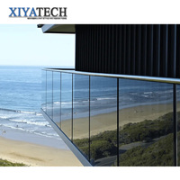 XIYATECH garde-corps de balcon extérieur en acier inoxydable Offres Spéciales balustrade de balustrade de tige de tube inoxydable