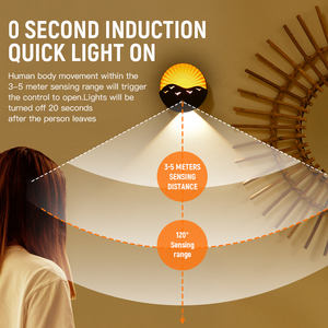 Applique murale LED moderne avec télécommande, capteur PIR et changement de couleur RGB pour salle de bain - Product Image 4