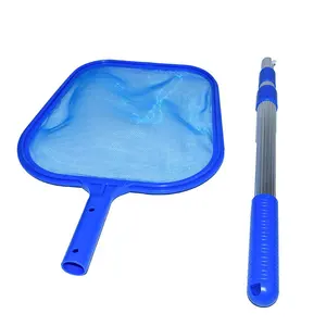 New Hot Pool Net Leaf Rake Mesh Skimmer con piscine telescopiche a palo e spa strumento di pulizia leggero e facile da usare