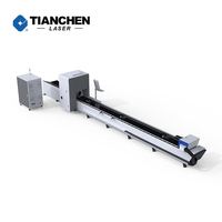 Faserlaser-CNC-Rohrschneidemaschine 6000W mit Cypcut-Steuerung für Metall mit KI-Unterstützung