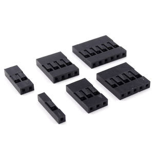 Carcasa de plástico Dupont 2,54mm Conector Dupont DE UNA/doble fila 1P/2P/3P/4P/5P/6P/7P/8P/9P/10P 2*4 pines/2*5 pines carcasa - Product Image 2