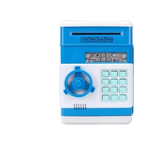 2022 Amazon Electronic Piggy Bank Safe Money Box Children Digital Coins Cash Saving Safe Atm Piggy Bank