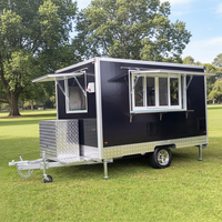 Food Truck d'extérieur pour limonades, Food Truck mobile avec cuisine complète, Food Truck à double étage entièrement équipé, Food Truck pour hamburgers