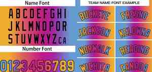 男性バスケットボールジャージー赤グラデーションカスタムブランド格安昇華黒ステッチ/プリントロゴ - Product Image 4