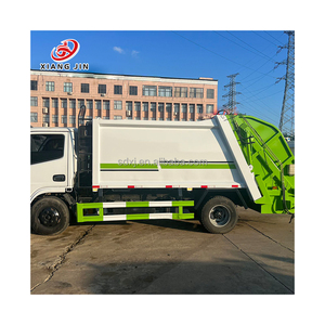 Camion compacteur d'ordures d'occasion économique, modèle compact pour une collecte efficace des déchets et des ordures - Product Image 1
