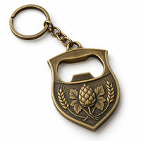 Porte-clés décapsuleur botanique antique personnalisé, avec logo, personnalisable, vente en gros, souvenir, fabricant en gros