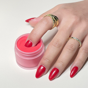 Quengel Private Label Professional Nail Dipping Powder Kit Custom Wholesale High Quality Clear 2 In 1 Nail Dip <strong>Acrylic</strong> Powder - Product Image 4