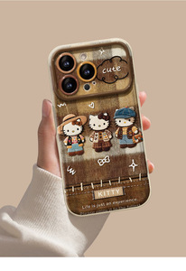 เคสโทรศัพท์ซิลิโคนลายแมววินเทจ น่ารัก สไตล์การ์ตูนใหม่สำหรับสาวๆ สำหรับ <span class=keywords><strong>OPPO</strong></span> - Product Image 2