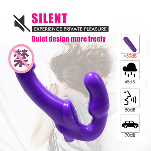 <span class=keywords><strong>Strapon</strong></span> Realistic Dildo Panty para pareja Hombres Mujeres Masajeador <span class=keywords><strong>anal</strong></span> Sin tirantes Consoladores de doble cabeza Vibradores Lesbianas - Product Image 5
