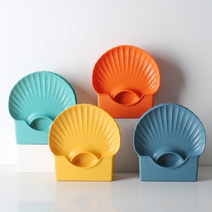 Piatto per gnocchi di tipo creativo a conchiglia piatto per frutta secca riutilizzabile in plastica Dim sum piatto divisorio durevole multifunzione - Product Image 1