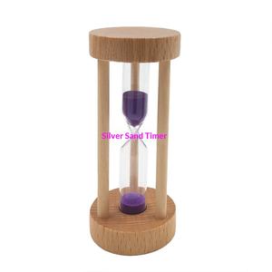<span class=keywords><strong>Sablier</strong></span> rond en bois en gros, minuteurs de 1, <span class=keywords><strong>3</strong></span>, 5, 10 <span class=keywords><strong>minutes</strong></span>, pour la maison, le service à thé, design japonais, cadeaux d'anniversaire - Product Image 2