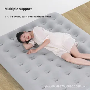 <span class=keywords><strong>Matelas</strong></span> gonflable de <span class=keywords><strong>sol</strong></span> individuel de haute qualité pour camping, <span class=keywords><strong>tente</strong></span> extérieure, coussin de couchage portable rectangulaire à gonflage rapide - Product Image 4