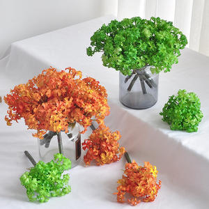 Micro-paysage <span class=keywords><strong>en</strong></span> gazon artificiel, feuilles d'anturium <span class=keywords><strong>en</strong></span> caoutchouc souple au toucher réel, mini-plantes <span class=keywords><strong>en</strong></span> <span class=keywords><strong>pot</strong></span> <span class=keywords><strong>de</strong></span> bureau, verdure bionique - Product Image 4