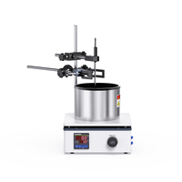 Agitateur magnétique de laboratoire de grande capacité plaque chauffante agitateur automatique bain-marie à l'huile