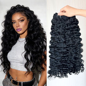 Extensiones de Cabello Virgen Brasileño en Oferta, 100% Cabello Humano, Máquina de Tejer Cabello, Doble Trama, Proveedores al por Mayor - Product Image 1