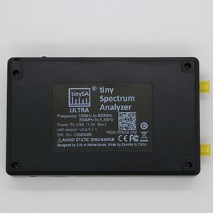 Analyseur de spectre portable TinySA ULTRA avec écran tactile de 4 pouces, 100 kHz à 53 GHz, 160x105x55 mm, pour la chasse aux interférences RF et les tests sur le terrain - Product Image 5