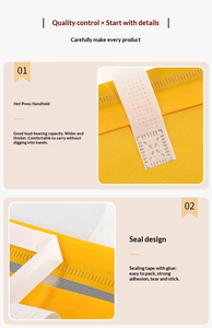 Sacs isothermes non tissés Mailer Brand avec poignée pour emballage lait et aliments, logo personnalisé, en stock, vente en gros - Product Image 3