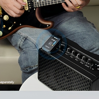 Émetteur-récepteur audio sans fil M-VAVE WS13 5,8 GHz avec étui de charge rechargeable pour guitare, basse et enregistrement vidéo